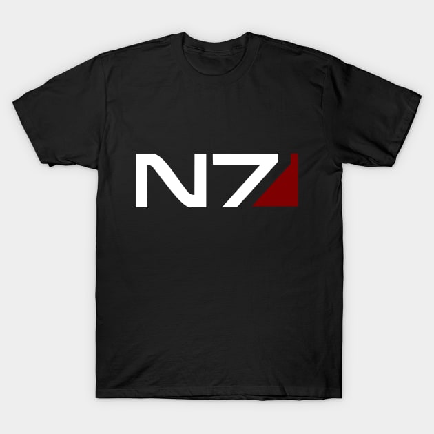 Mass Effect | N7 T-Shirt by PrinceSnoozy